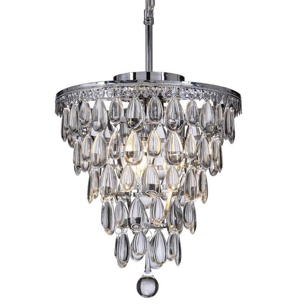 tear drop glass chandelier