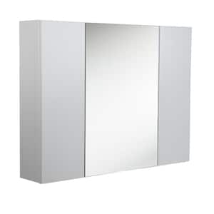 31.50 in. x 24 in. Surface Mount Medicine Cabinet in White