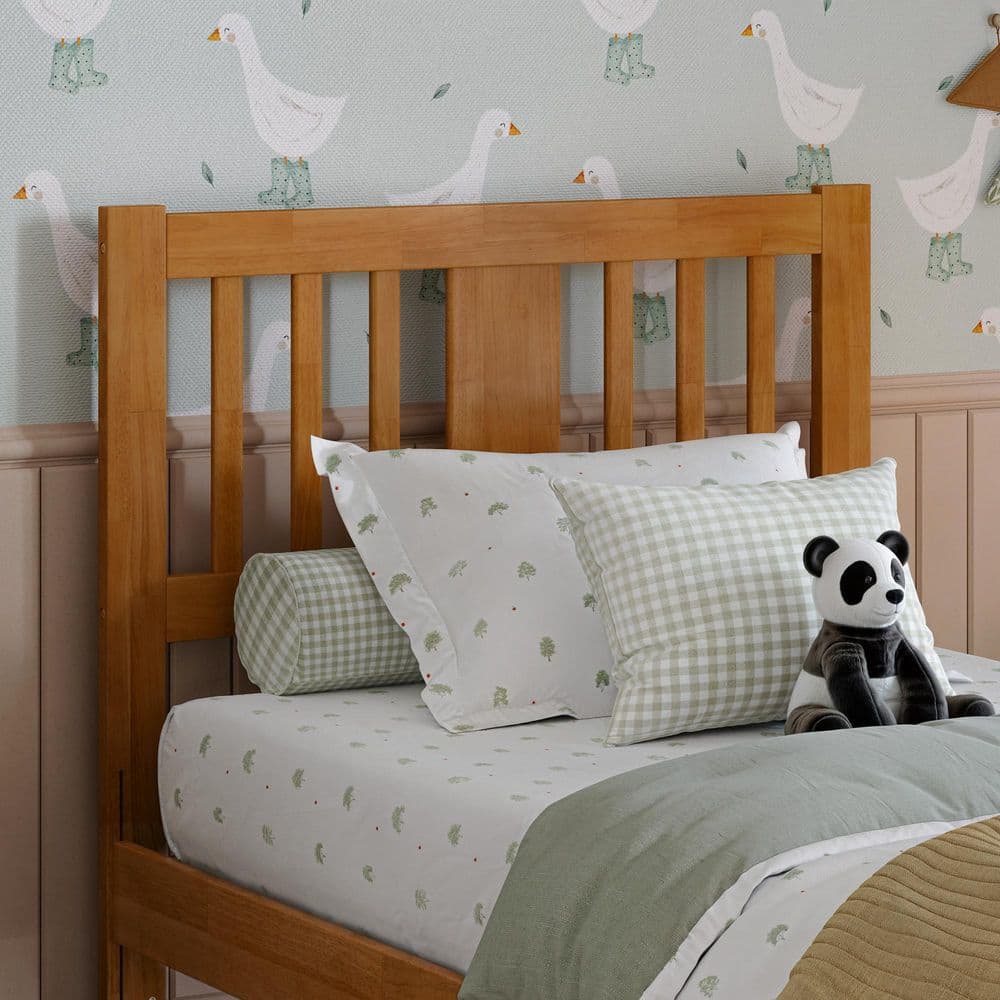Finley Light Toffee Natural Bronze Twin Wood Slatted Headboard price history on PriceWatchPro