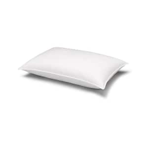 The Company Store Organic White Extra Firm Down Standard Pillow  PP45-STD-WHITE - The Home Depot