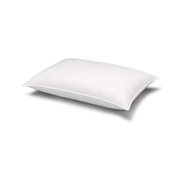 ELLA JAYNE Medium Density Luxurious 100% Certified RDS White Down Fill Standard Size Pillow