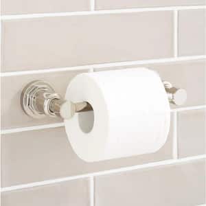 Greyfield Wall Mounted Toilet Paper Holder in Polished Nickel