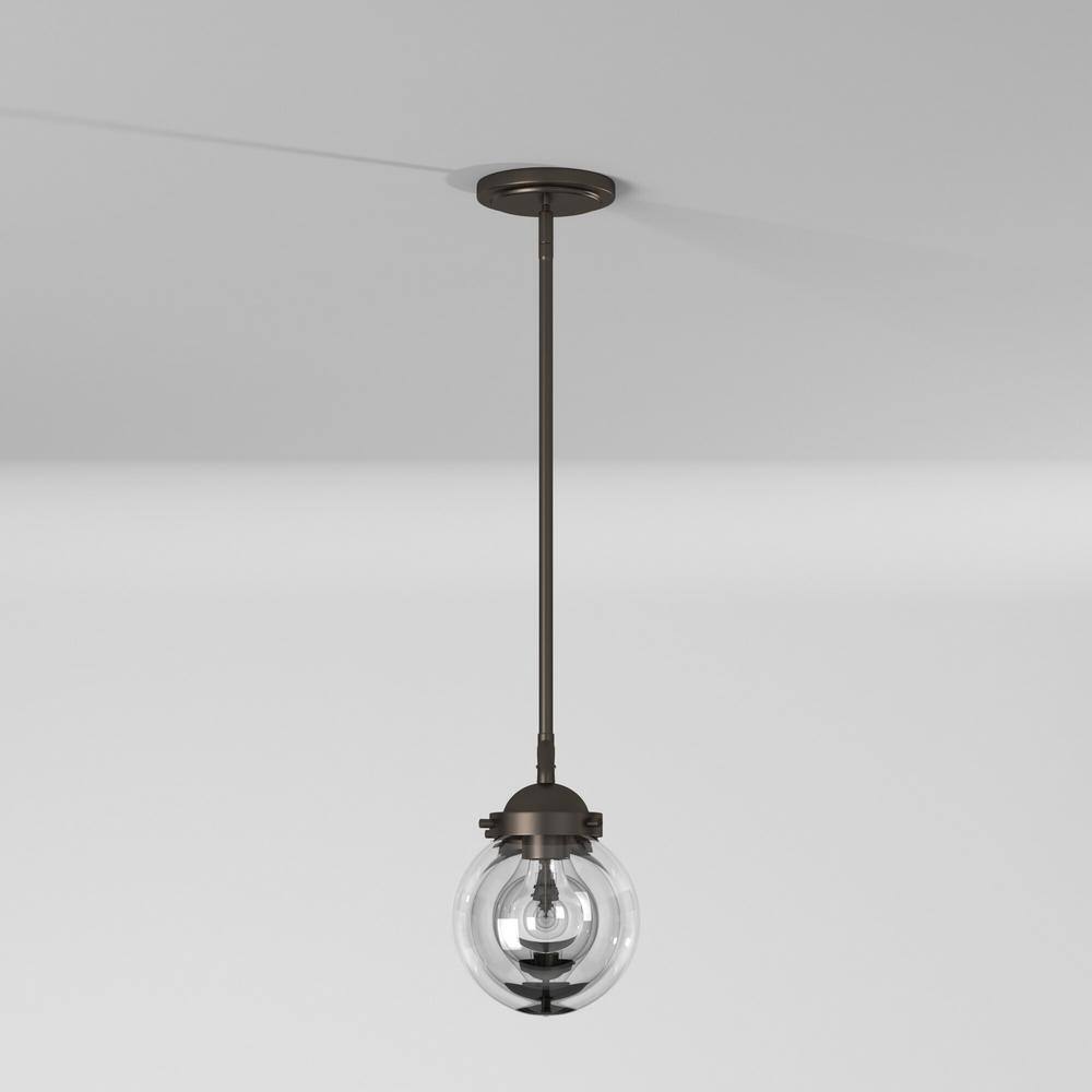 Knoll Modern Globe 4-Light Island Pendant in Oil Rubbed Bronze