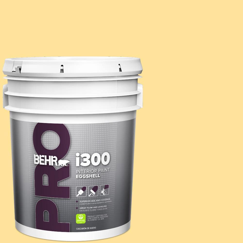 5 gal. #P290-3 Roasted Corn Eggshell Interior Paint product image for price tracking