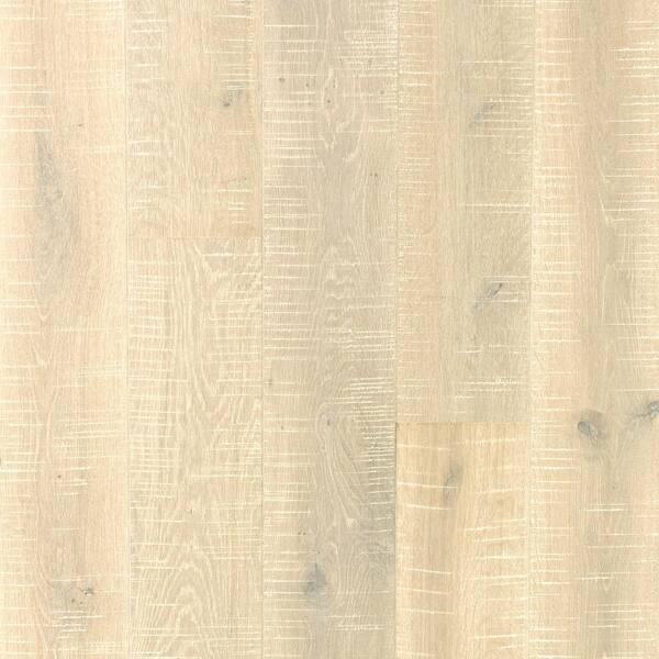 Mohawk Elegant Hm Arctic Wht Oak 9/16 in. Thick x 7.44 in. Width x Varying Length Engineered Hardwood Flooring (22.32 sq. ft.)