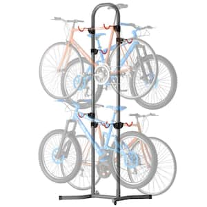 4-Bike Freestanding Vertical Rack