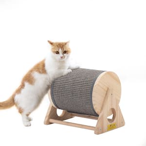 Cat Scratching Post Exercise Wheel