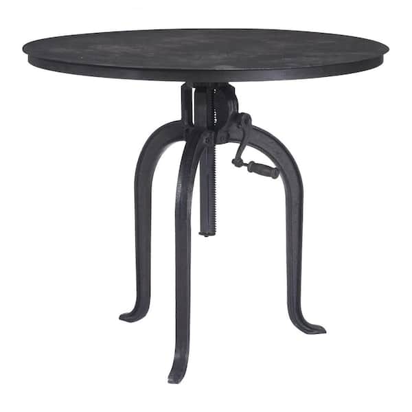 ZUO Lincoln Antique Black Dining Table