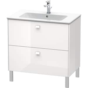 Brioso 18.88 in. W x 32.25 in. D x 26.88 in. H Bath Vanity Cabinet without Top in White