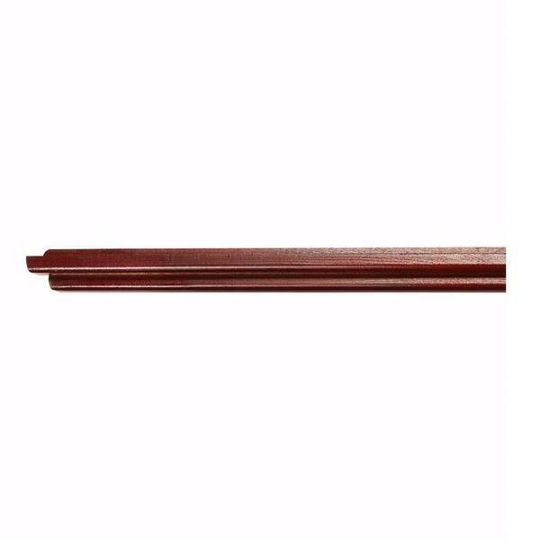 null Mantle 48 in. x 2.5 in. Narrow Dark Cherry Floating Shelf