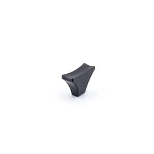 Westmount Collection 1-9/16 in. (40 mm) x 9/16 in. (14 mm) Matte Black Transitional Cabinet Knob
