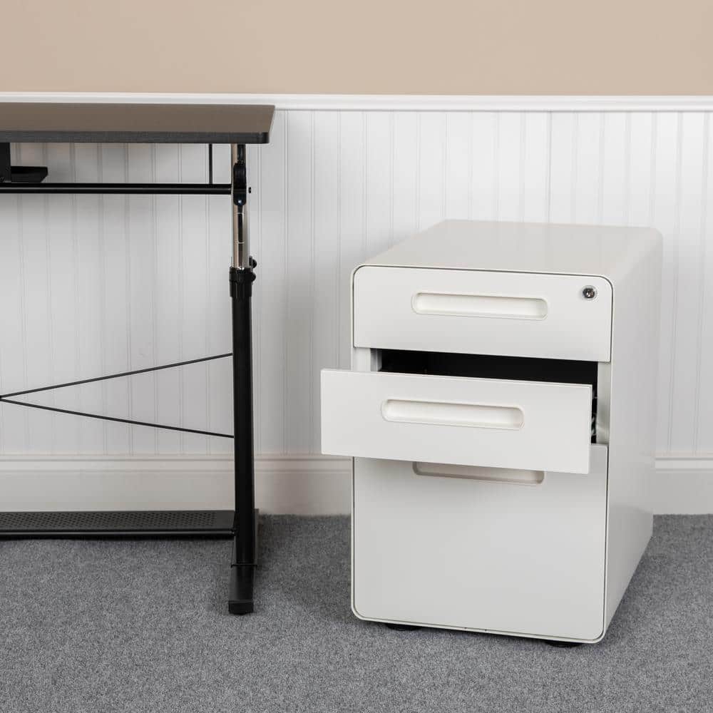 White Filing Cabinet