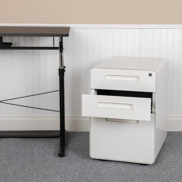 White Filing Cabinet