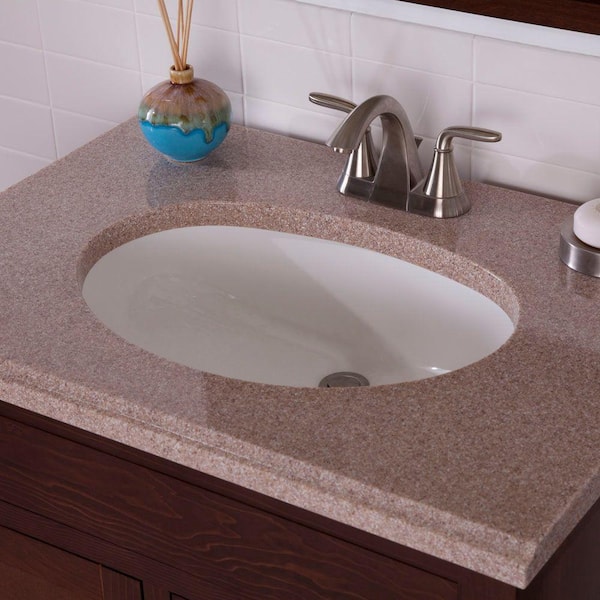 St Paul 4 In Solid Surface Technology, What Is Solid Surface Technology Vanity Top