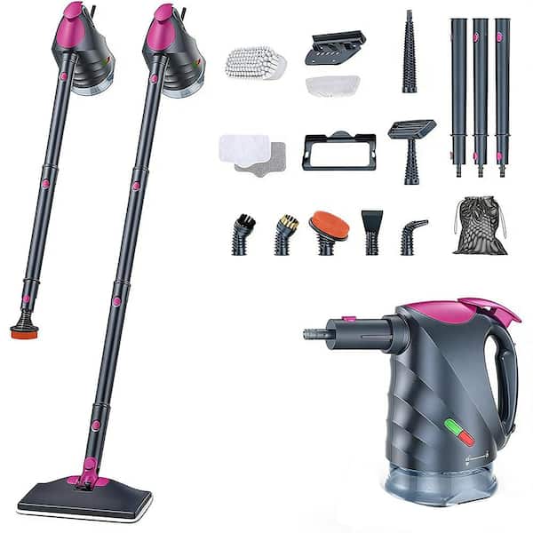 3-in-1 Corded Steam Cleaner Mop-10s Fast Heating Detachable Handheld Steamer for Home Car Floor Tile