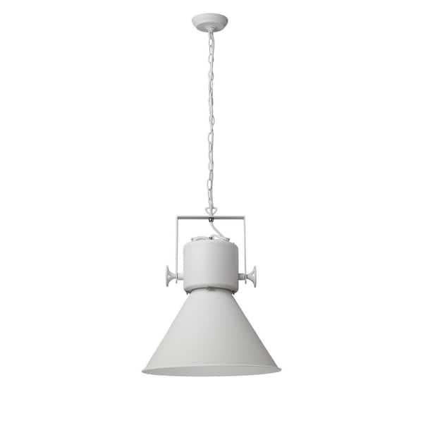 100-Watt 1-Light Metal Pendant Light with Metal, No Bulbs Included