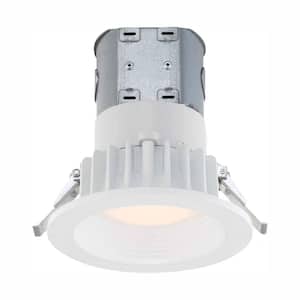 EASY-UP 4 in. White Integrated LED Recessed Baffle Kit
