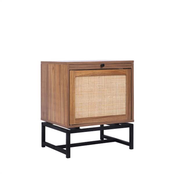 Donason Natural Nightstand(15.75 in. x 18.9 in. x 22.05 in. H)