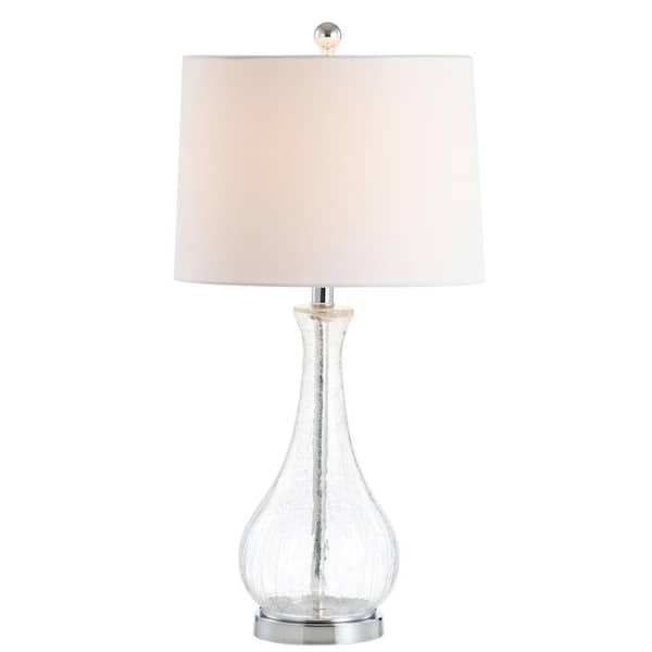 Cracked glass 2024 table lamp