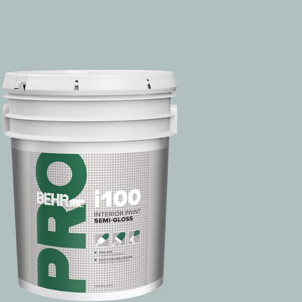 5 gal. #N440-3 Greenwich Village Semi-Gloss Interior Paint