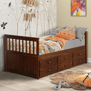 Alaterre Furniture Jasper Espresso Twin to King Extending Day Bed with  Storage Drawers AJJP10P0 - The Home Depot