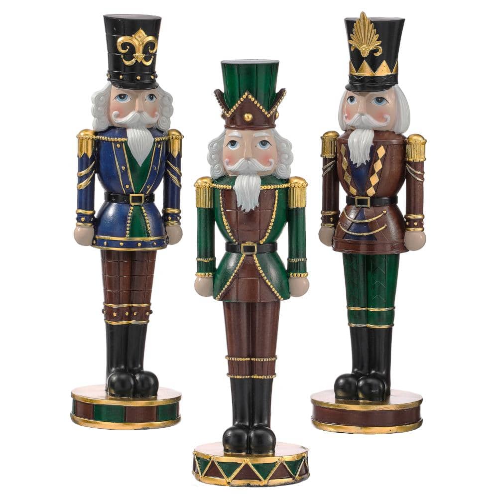 "13.5"" Resin Gentlemen Nutcracker Set of 3" price history on PriceWatchPro