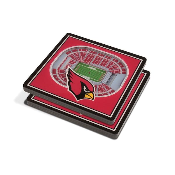YouTheFan NFL Arizona Cardinals 3D StadiumViews Coasters