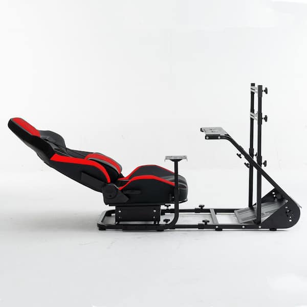 Homy Casa PUSL Leather Simulator Reclining Gaming Chair with