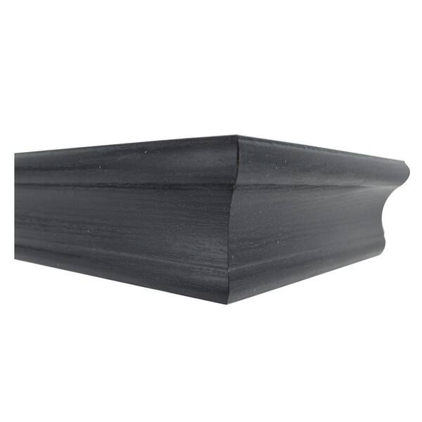 High & Mighty "18 in. Black Tool Free Floating Shelf" 515605