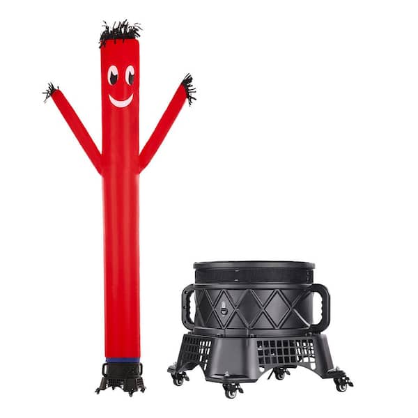Air Dancers Inflatable Tube Man Set, 20 ft. Tall, Wacky Waving Inflatable Dancing Tube Guy with 1 HP Blower