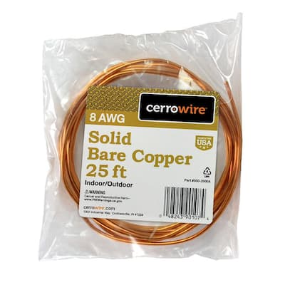 BARE COPPER WIRE FOR GROUNDING ELECTRICAL APPLICATIONS visual data 5
