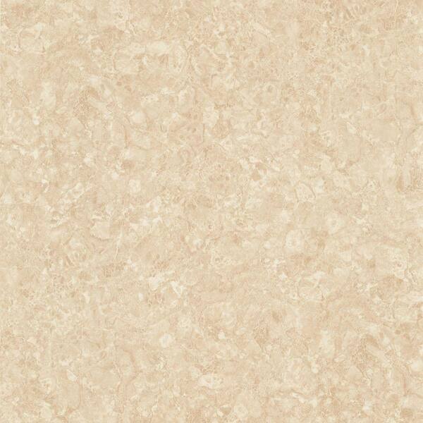 The Wallpaper Company 56 sq. ft. Beige Textured Faux Finish Wallpaper