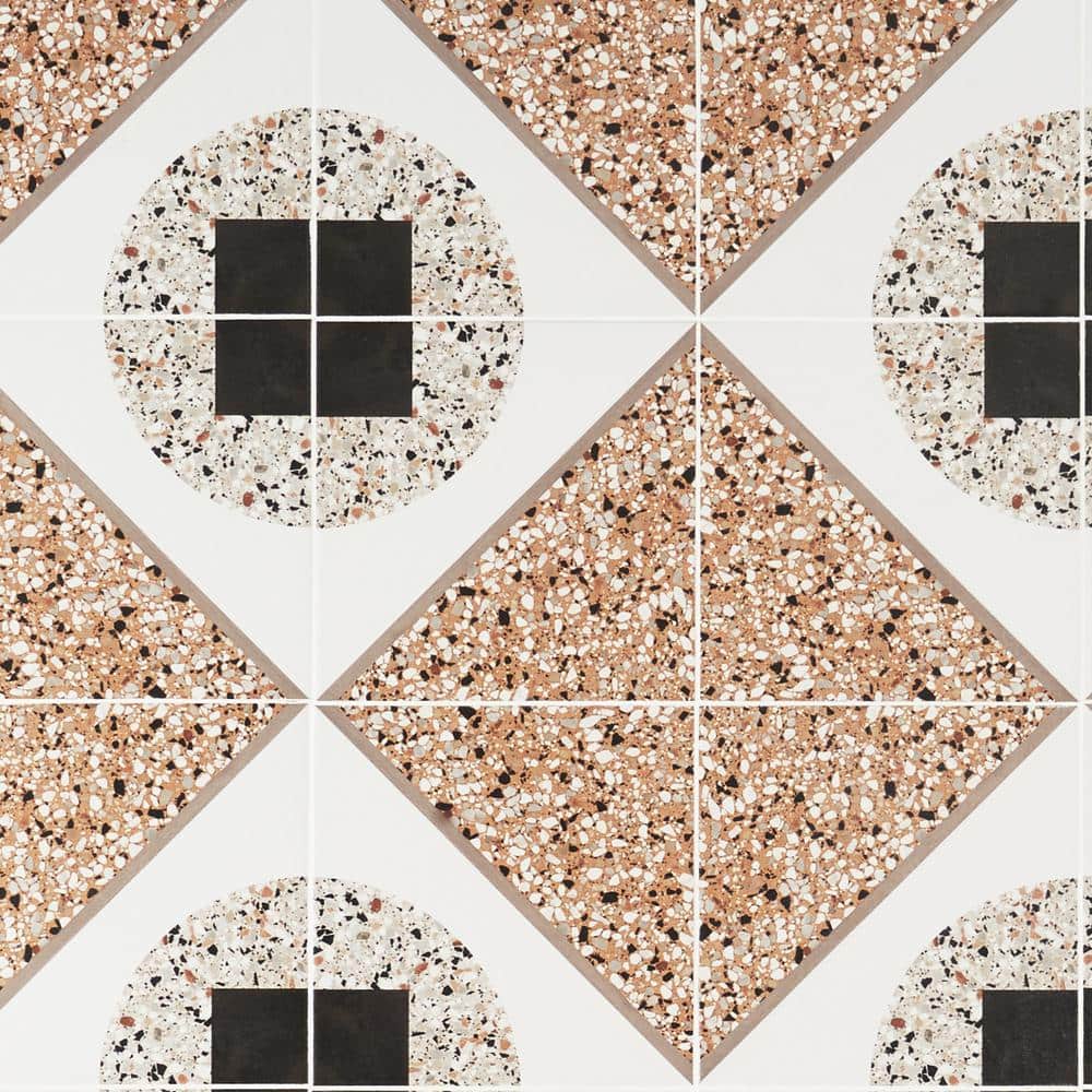 Grain Deco Terracotta 7.87 in. x 0.33 in. Matte Porcelain Floor and Wall Tile Sample price history on PriceWatchPro