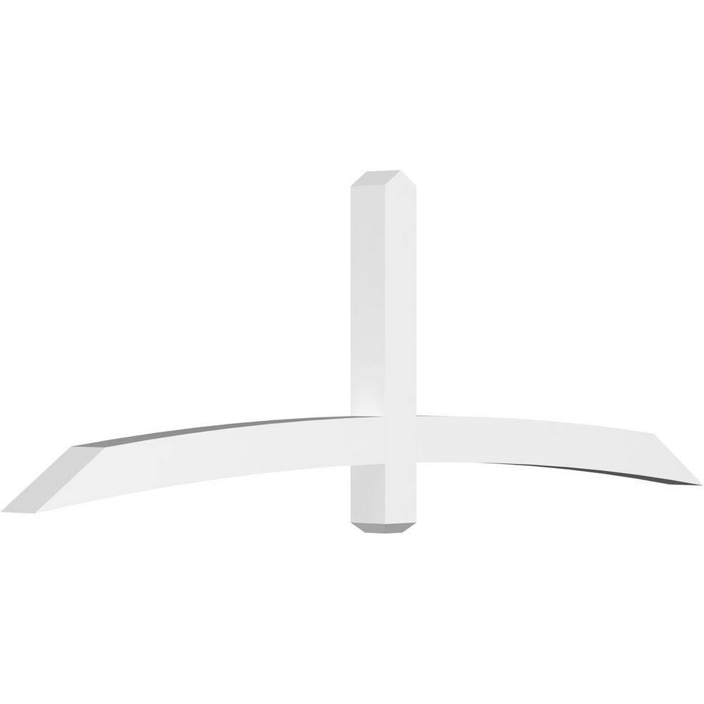 84 in. W x 28 in. H x 4 in. D x 4 in. F, 8/12 Pitch, Bellingham Signature Urethane Gable Bracket, Primed Tan price history on PriceWatchPro