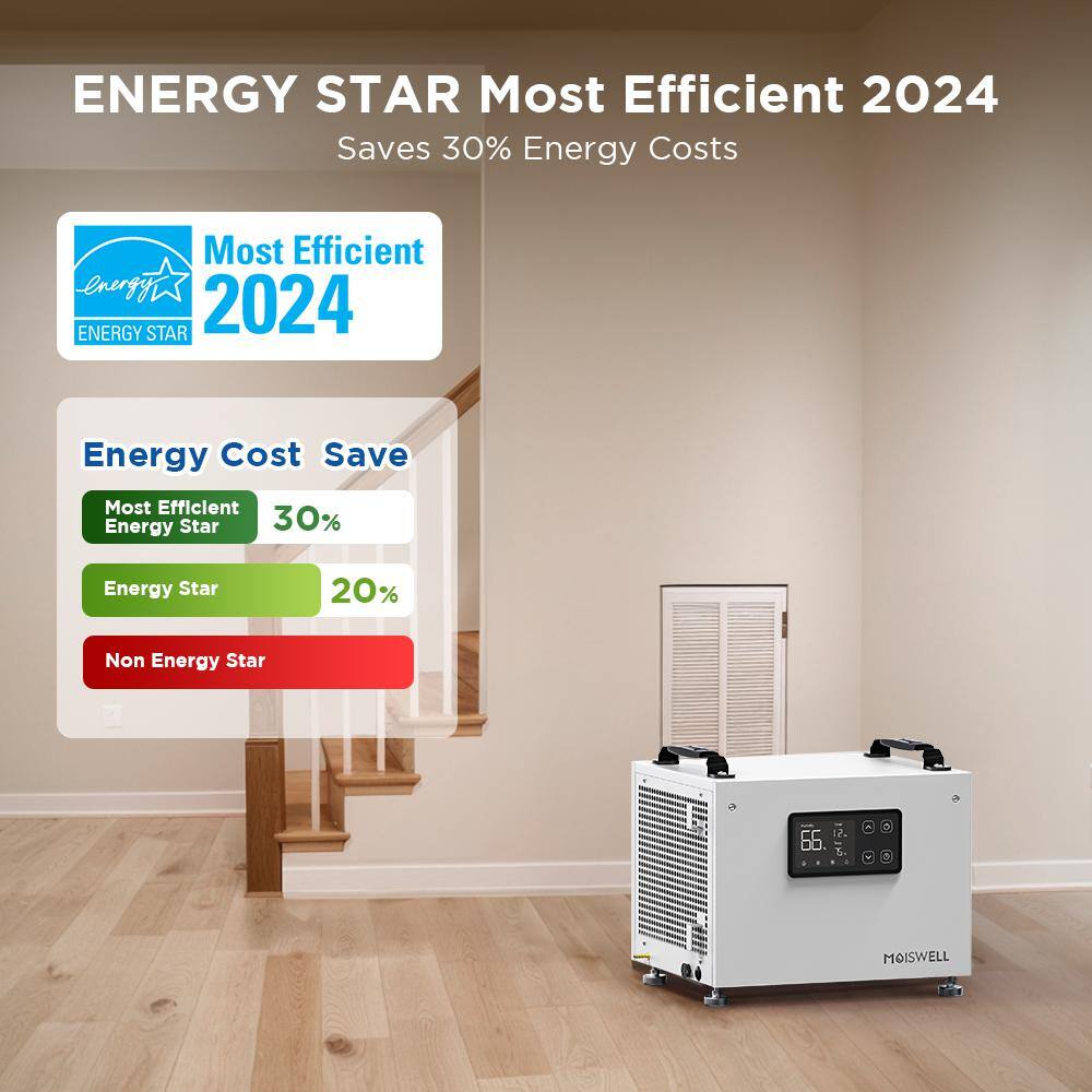 Compact White Metal Commercial Dehumidifier with Pump
