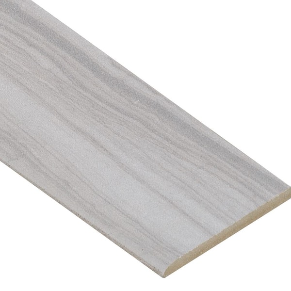 MSI Sophie Gray Bullnose 3 in. x 24 in. Matte Porcelain Wall Tile (12 sq. ft./Case)