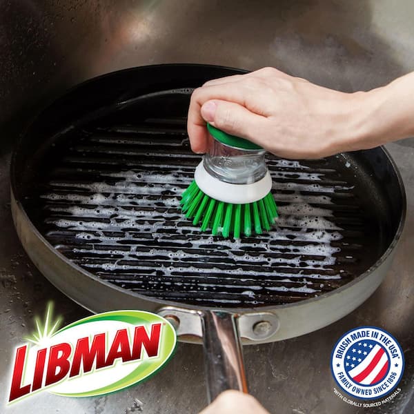 Dishwashing Palm Scrub Brush (2-Pack)