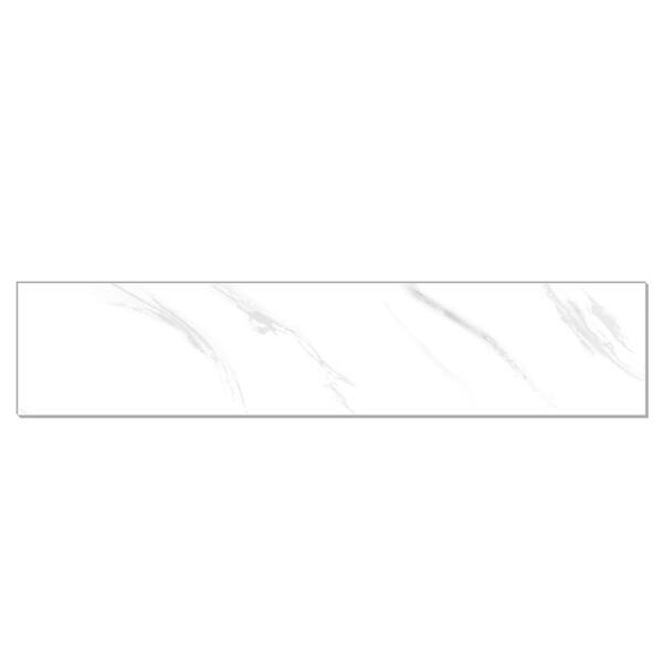 AVANT DECOR Lyon Carrara Rectangle 5 in. x 5 in. 3mm Stone Peel and