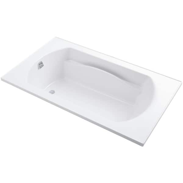 Green Tea 5 ft. x 42 in. Reversible Drain Soaking Bathtub in White Green Tea 5 ft. x 42 in. Reversible Drain Soaking Bathtub in White