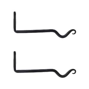 Achla Wrought Iron S Hooks, Black, 4.5, Pack of 3 at