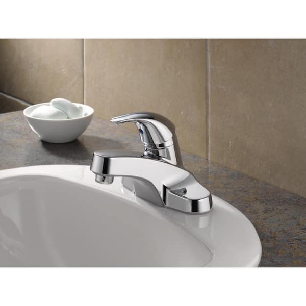 Core 4 in. Centerset Single-Handle Bathroom Faucet in Chrome
