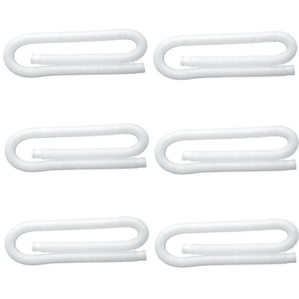 Intex 1.25 in. Dia 59 in. L Accessory Pool Pump Replacement Hose (6-Pack)
