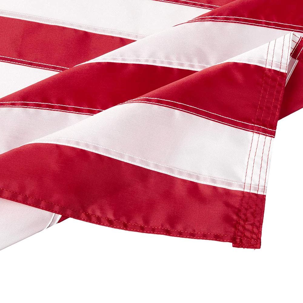 2.5 x 4 Feet American Nylon Flag with Aluminum Pole