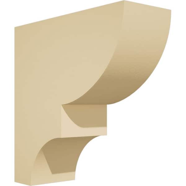 Ekena Millwork Ridgewood 3 1/2 in. x 10 in. x 10 in. Polyurethane Corbel
