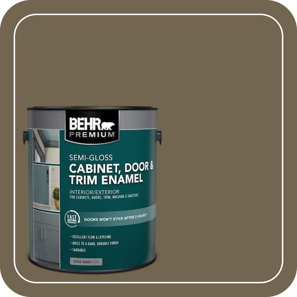 BEHR PREMIUM 1 gal. #N330-7 Adventurer Semi-Gloss Enamel Interior