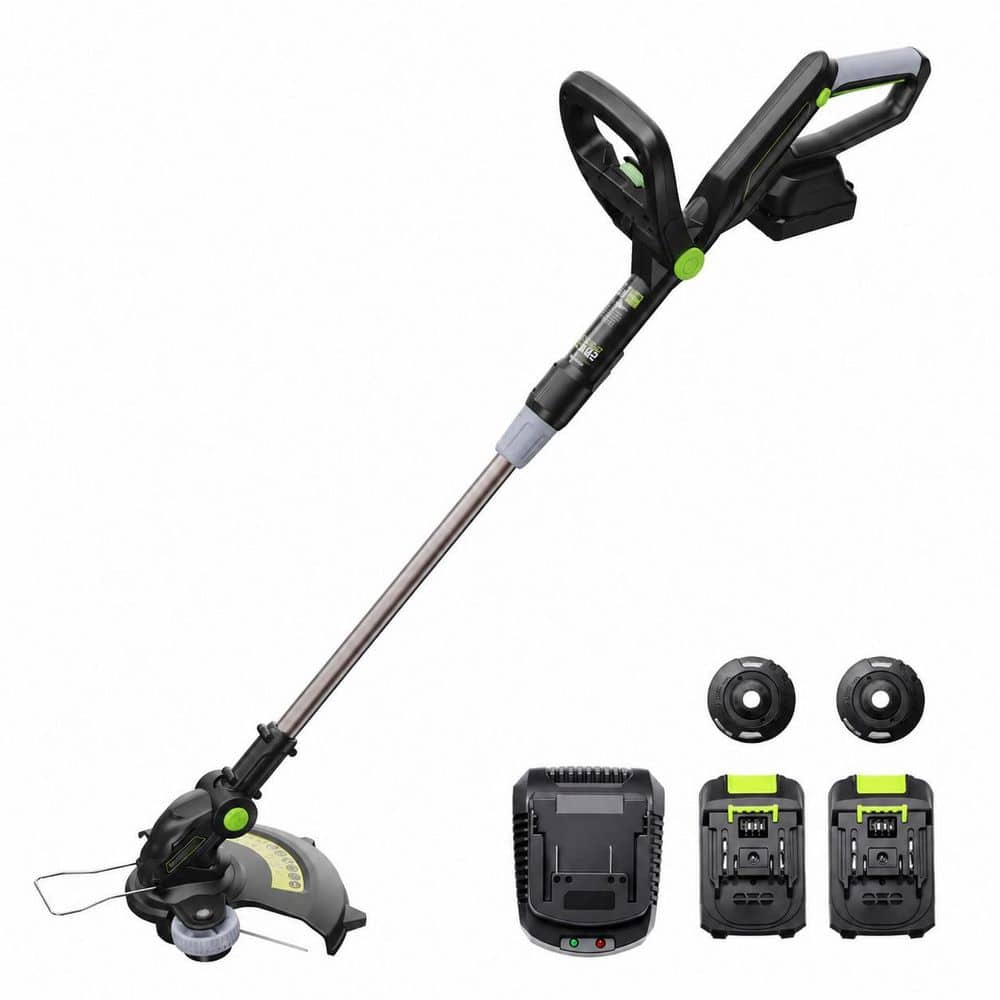 12 Inch 20V Lithium Battery Powered Ultra-Lightweight String Trimmer Grass Weed Wacker Adjustable Telescopic Handle price history on PriceWatchPro