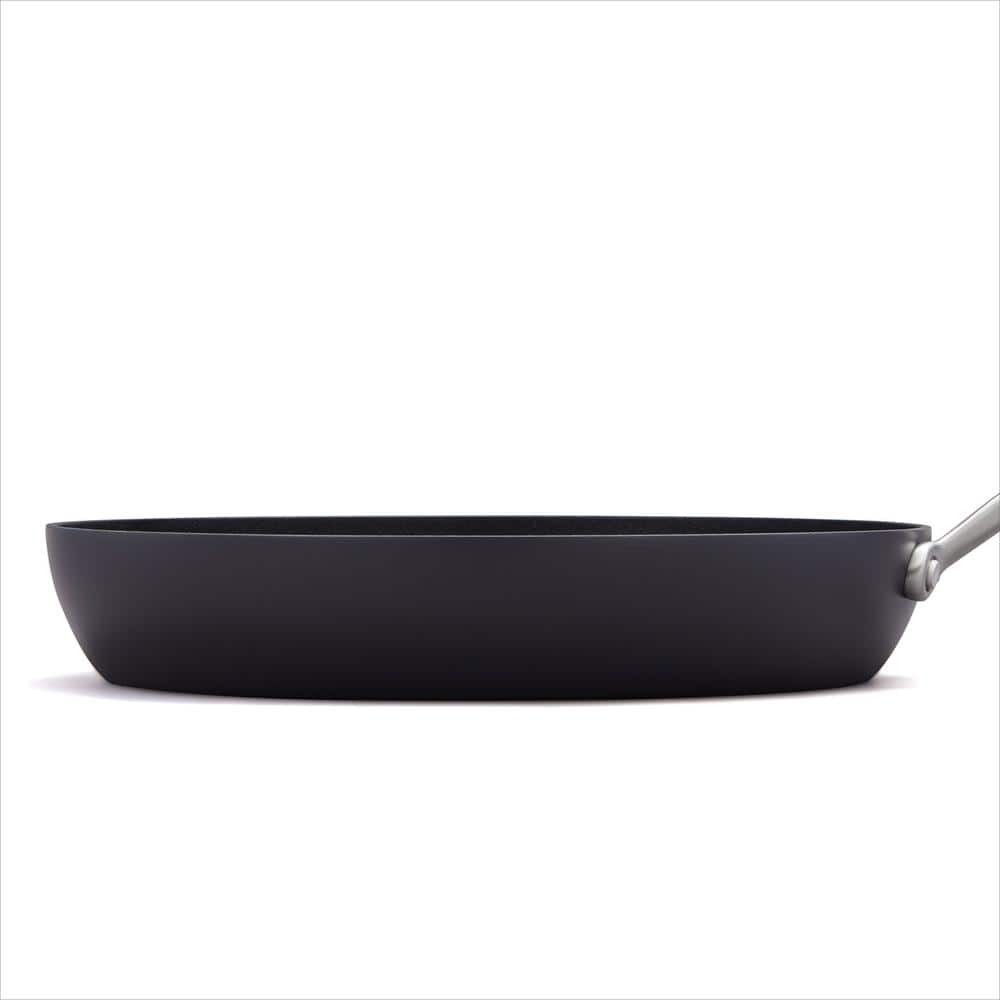 Black Aluminum 12-Inch Non-Stick Ceramic Frypan