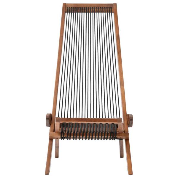 Tamarack Folding Wooden Outdoor Low-Profile Lounge Chair