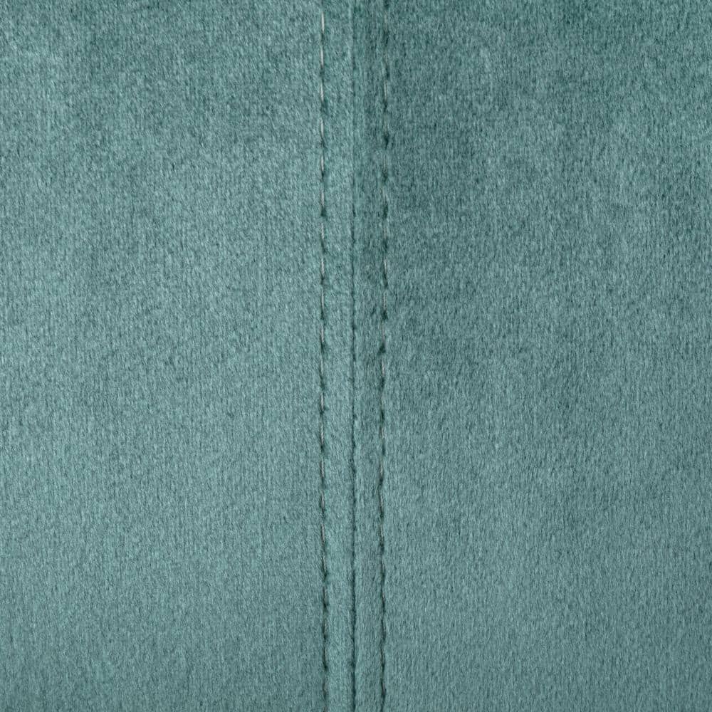 Turquoise and Gold Velvet 3-Seater Lawson Sofa