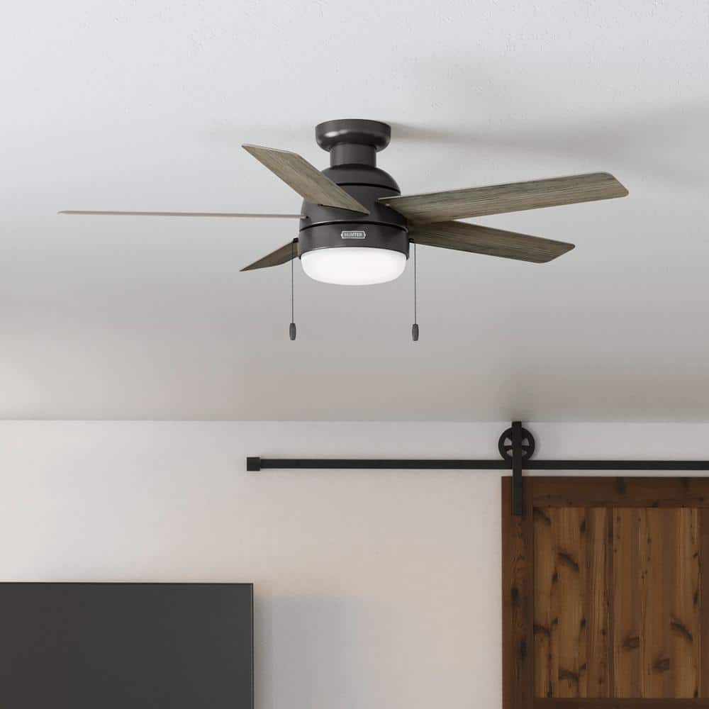 Avenue 52 in. Indoor Noble Bronze Ceiling Fan With Light Kit price history on PriceWatchPro